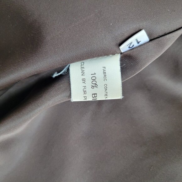 M Solomon Vintage Bemberg hooded fur coat - Picture 6 of 12